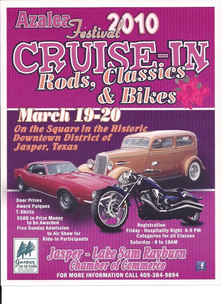 Jasper, Texas Car Show March 1920th Challenger Life Forums